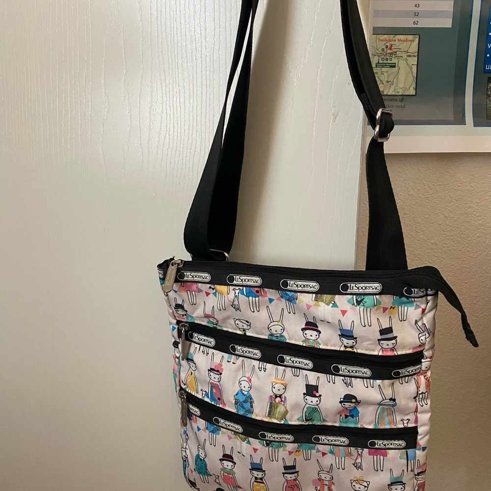 LeSportsac Fifi Lapin Multicolor Crossbody Bag
